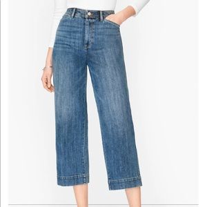 Talbots EUC 💖 Wide Leg Crop Jeans